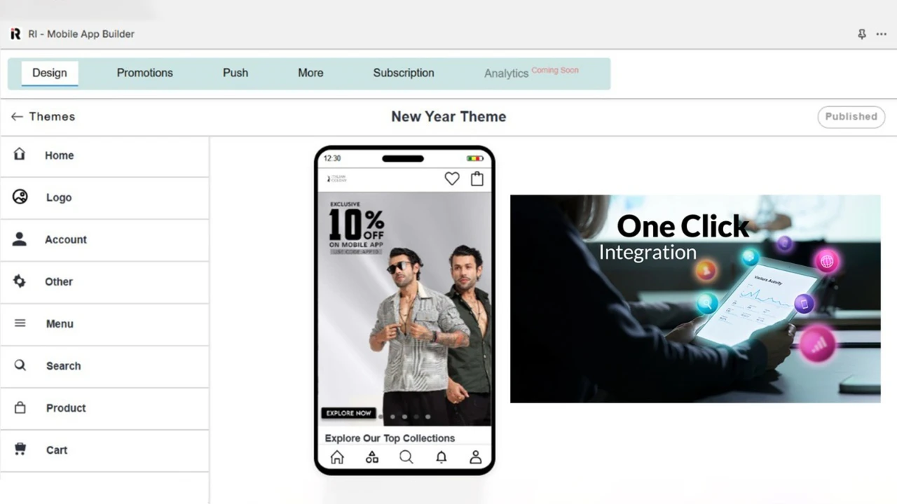 Shopify mobile app builder to launch your store easily